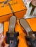 Hermes Oasis Sandal slippers box leather h455343